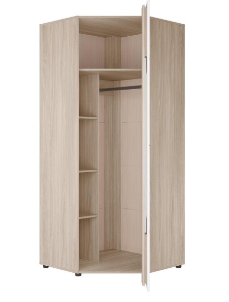 Шкаф Угловой 45 градусов Палермо-3 МДФ (Ш-883 х В-2078 х Г-883 мм)