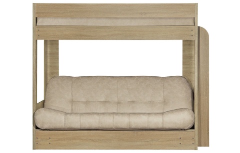 Диван-Кровать Fashion Двухъярусная с Матрасом/Разные Цвета Ш-2090 х  Г-860- х 1730 мм